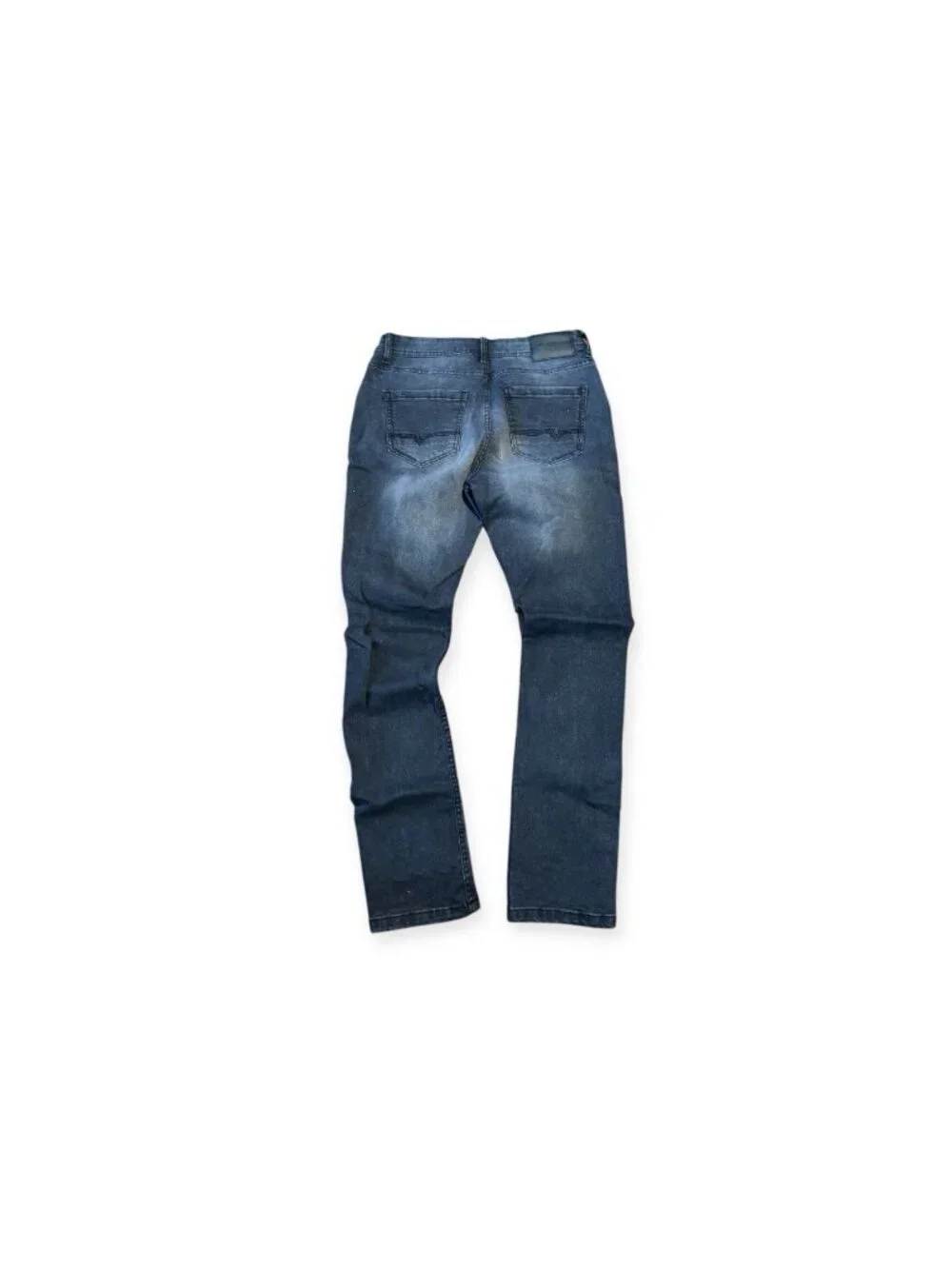 Cultura Skinny Jeans Men 30x30 BLK Faded Wash Slim Pockets Pant Everyday Comfort